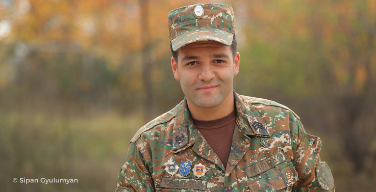 Քաջիկ Արշակյանն է, հրամանատարն իր տանկով խոցել է հակառակորդի 4 տանկ
