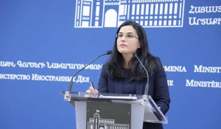 ՀՀ ԱԳՆ մամուլի խոսնակի մեկնաբանությունը Իլհամ Ալիևի հայտարարությունների վերաբերյալ