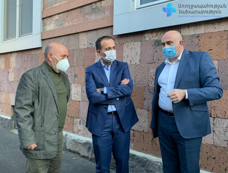 ԱՆ նախարար Արսեն Թորոսյանն այցելել է հիվանդությունների վերահսկման և կանխարգելման կենտրոն