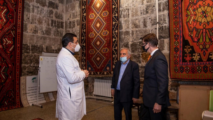 Նիդերլանդների թագավորության արտակարգ և լիազոր դեսպան Նիկոլաս Սխեմերսը Զինվորի տան հյուրն էր