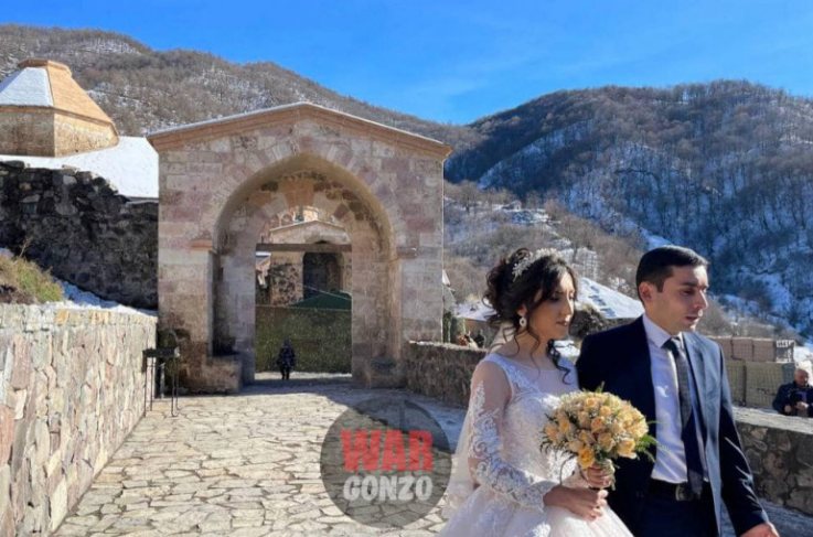 Այսօր Դադիվանքում հարսանիք է տեղի ունեցել