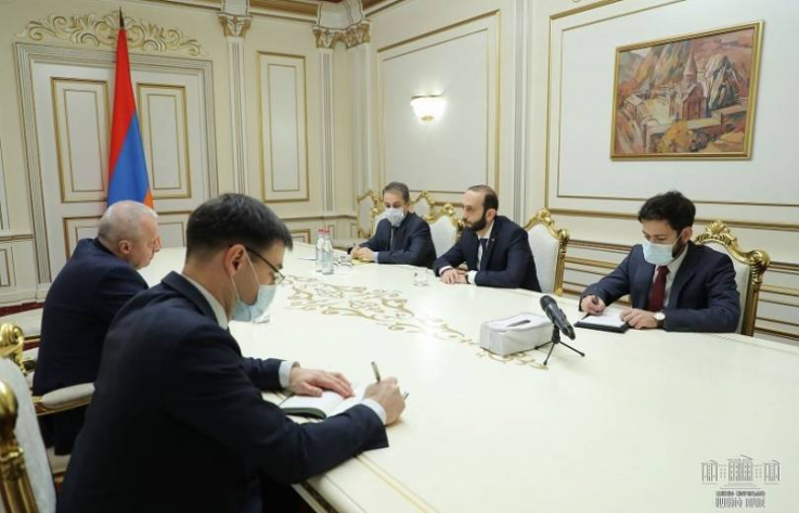Հայկական կողմը պատրաստակամ է ԵԱՀԿ ՄԽ շրջանակում վերսկսել բանակցությունները․ Արարատ Միրզոյանն ընդունել է ՌԴ դեսպանին