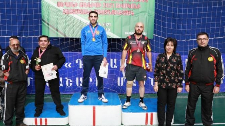 Կայացել է հաշմանդամություն ունեցող անձանց սեղանի թենիսի Հայաստանի առաջնությունը