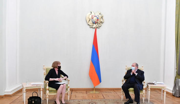 Նախագահը ՄԹ Եվրոպական հարևանության և Ամերիկայի հարցերով նախարարի հետ հանդիպմանը կարևորել է հայ ռազմագերիների վերադարձի հարցը