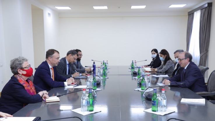 Արա Այվազյանի ընդունեց Հարավային Կովկասի և Վրաստանում ճգնաժամի հարցերով ԵՄ հատուկ ներկայացուցչին. տեսանյութ