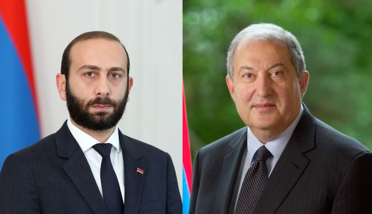 Արարատ Միրզոյանը հանդիպել է Հանրապետության նախագահ Արմեն Սարգսյանի հետ