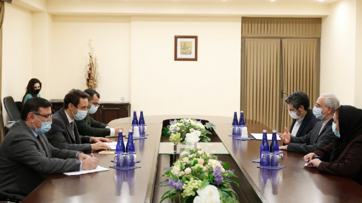 Հայկ Մարությանը հանդիպել է Հայաստանում Իրանի դեսպանի հետ
