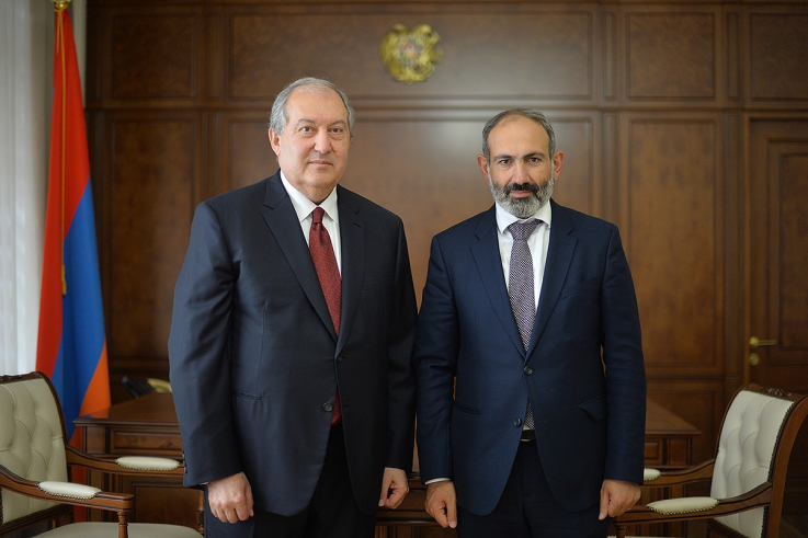 Արմեն Սարգսյանը և Նիկոլ Փաշինյանն այսօր հանդիպել են