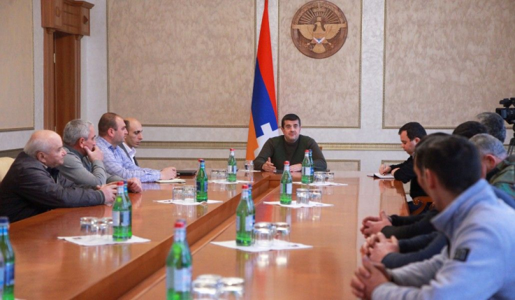 Արայիկ Հարությունյանն ընդունել է Հադրութի շրջանի մի խումբ բնակիչների