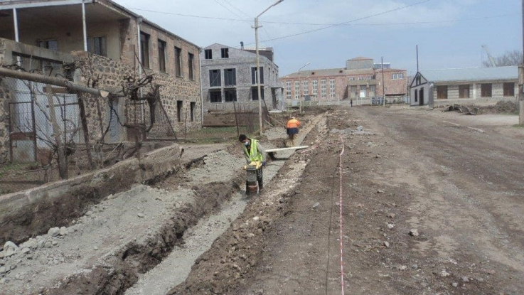 Հիմնանորոգվում է Սյունիքի մարզով անցնող Հ46 Խոտ ճանապարհահատվածը