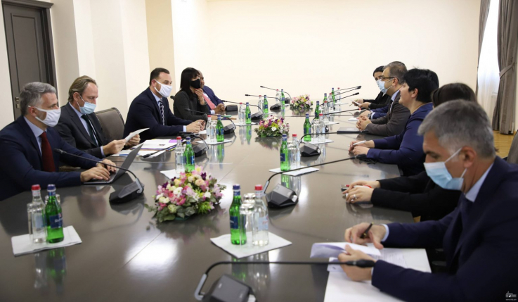 ԱԳ նախարարի տեղակալն ընդունել է ՖԽՎ պատվիրակության անդամներին