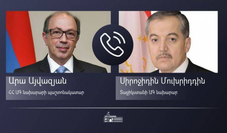 Արա Այվազյանը և ՀԱՊԿ ԱԳ նախարարների խորհրդի նախագահը քննարկել են ՀՀ պետական սահմանին ստեղծված դրությունը