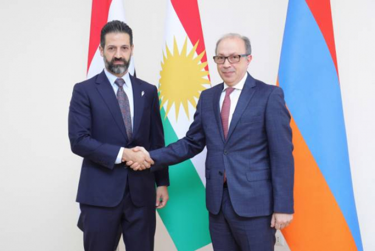 Տեղի է ունեցել Արա Այվազյանի և Իրաքյան Քուրդիստանի տարածաշրջանային կառավարության փոխվարչապետի հանդիպումը