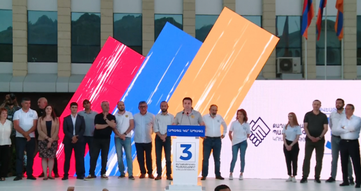 Հունիսի 20-ին մնացել է ընդամենը ընտրատեղամասում արձանագրել մեր հաղթանակը, ժողովրդի հաղթանակը. Ալեն Սիմոնյան