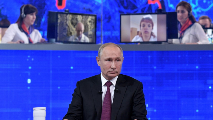 Պուտինի հետ ուղիղ գծին արդեն 1 միլիոնից ավելի հարց է ուղարկվել