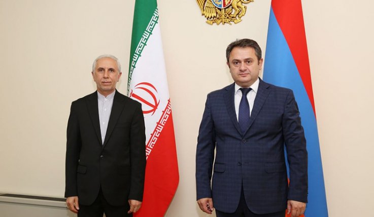 Հայկ Չոբանյանն Իրանի դեսպանի հետ քննարկել է երկուստեք հետաքրքրություն ներկայացնող ոլորտային հարցեր