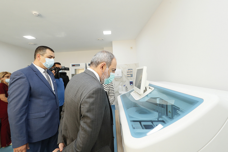 Փաշինյանը ծանոթացել է «Սուրբ Գրիգոր Լուսավորիչ» ԲԿ-ի հիմնանորոգման և տեխնիկական վերազինման աշխատանքներին