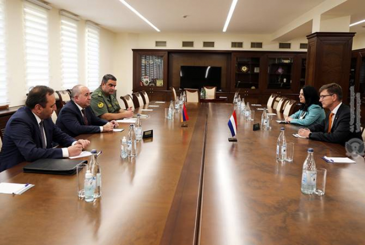 Արշակ Կարապետյանն ընդունել է Նիդեռլանդների դեսպանին