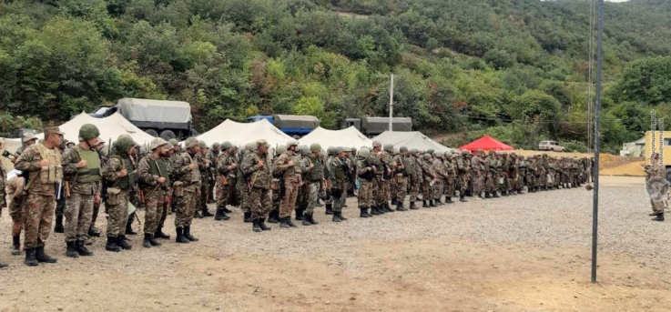 Պահեստազորայինները մեկնել են մարտական դիրքեր