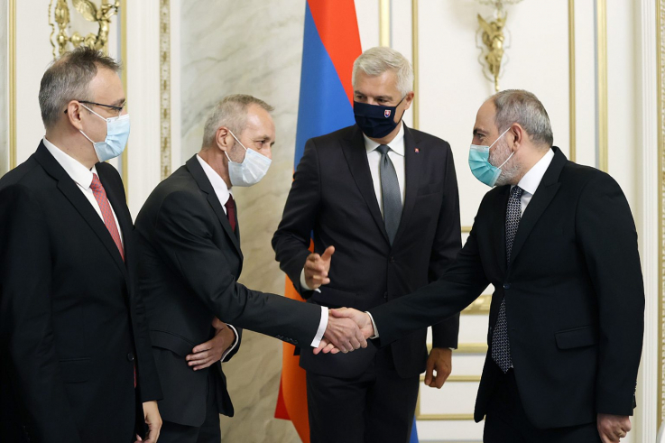 Վարչապետ Փաշինյանն ընդունել է Սլովակիայի ԱԳ նախարարի գլխավորած պատվիրակությանը