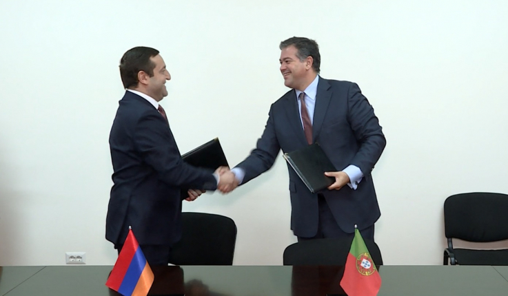 ՀՀ-Պորտուգալիա առևտրատնտեսական հուշագիր է ստորագրվել