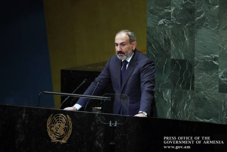 ՀՀ վարչապետը ՄԱԿ-ի Գլխավոր ասամբլեայի 76-րդ նստաշրջանում ելույթ ունենալիս խոսեց տարածաշրջանում խաղաղությունը խաթարելու Ադրբեջանի քայլերի մասին
