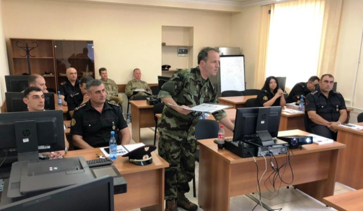 ԱՄՆ դասախոսական կազմը ՀՀ ՊՆ ռազմական ոստիկանությունում անցկացրել է մեկշաբաթյա դասընթաց