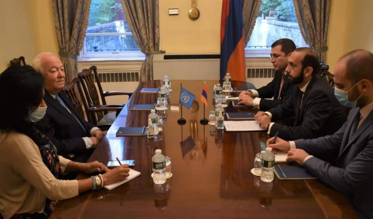 Միրզոյանը հանդիպել է ՄԱԿ-ի Քաղաքակրթությունների դաշինքի բարձր ներկայացուցիչ Միգել Անխել Մորատինոսին