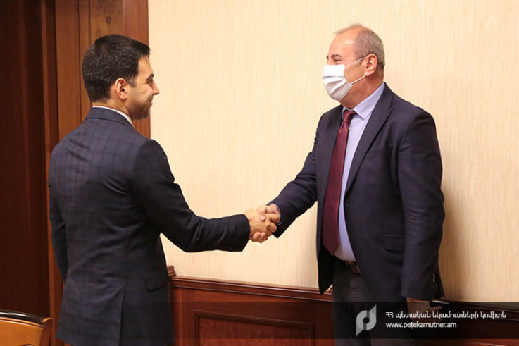ՊԵԿ նախագահն ու ՀՀ-ում Վրաստանի հավատարմատարը քննարկել են հարկային և մաքսային ոլորտներին առնչվող հարցեր