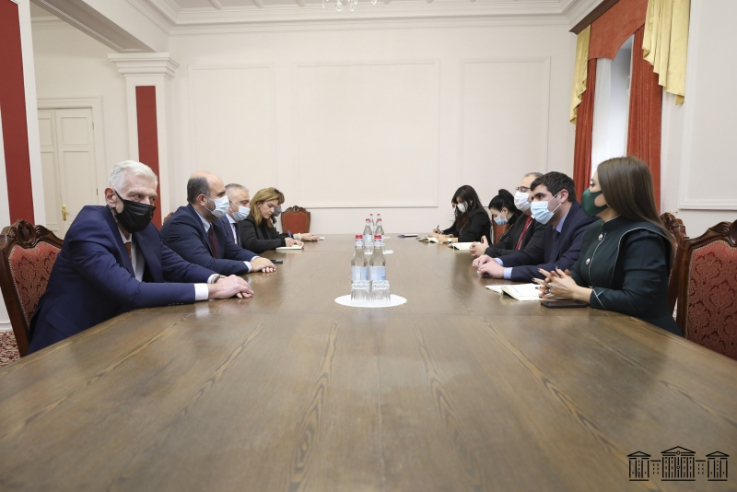Ազգային ժողովում հյուրընկալվել է Հունաստանի խորհրդարանի Հունաստան-Հայաստան բարեկամական խմբի պատվիրակությունը