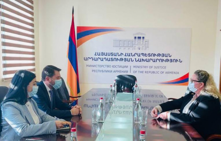 Կարեն Անդրեասյանը դատաիրավական բարեփոխումների իրականացման ընթացքը քննարկել է Նորվեգիայի Թագավորության դեսպանի հետ