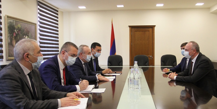 Հայ-բելառուսական համագործակցությունը՝ նախարարի և դեսպանի հանդիպման առանցքում