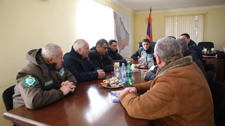 Շրջակա միջավայրի նախարարն այցելել է «Սևան» ազգային պարկ
