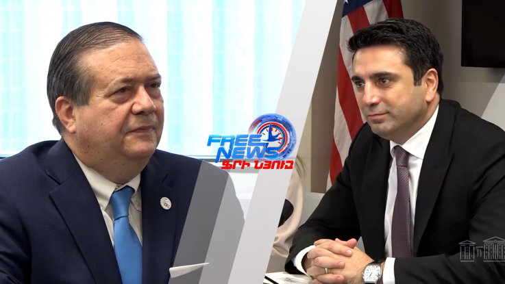 Ալեն Սիմոնյանի, Միջազգային հանրապետական նախագահի ու Եվրասիա տարածաշրջանի տնօրենի հանդիպումը