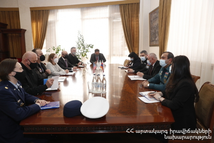Քննարկվել են արտակարգ իրավիճակների ոլորտում հայ-ամերիկյան փոխգործակցության զարգացման հնարավորությունները