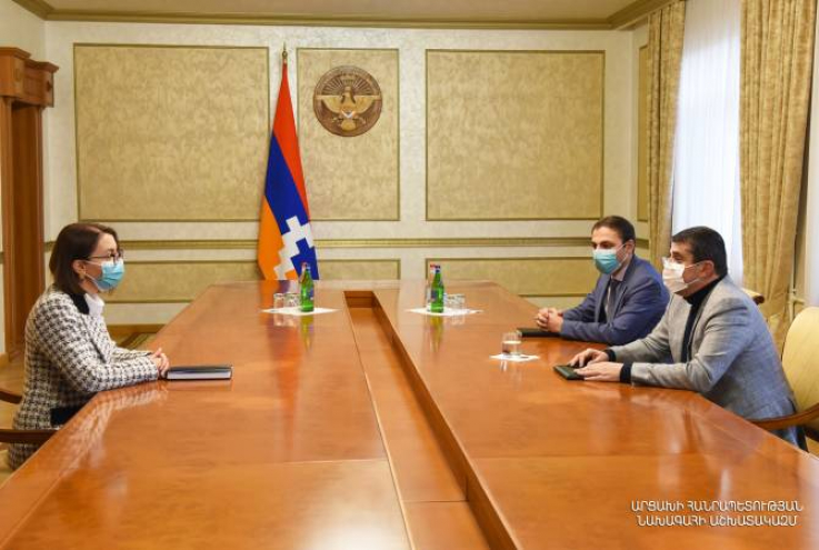 Արցախի նախագահն ընդունել է ՀՀ նորընտիր ՄԻՊ-ին
