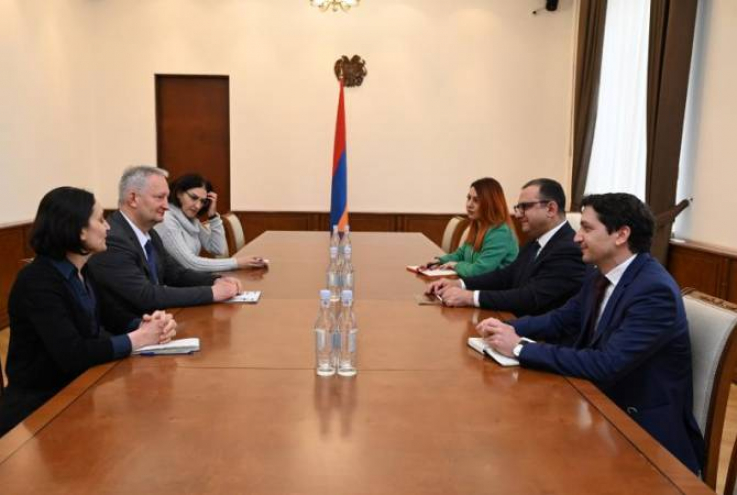 Տիգրան Խաչատրյանն ընդունել է ՀՀ-ում Գերմանիայի դեսպանին