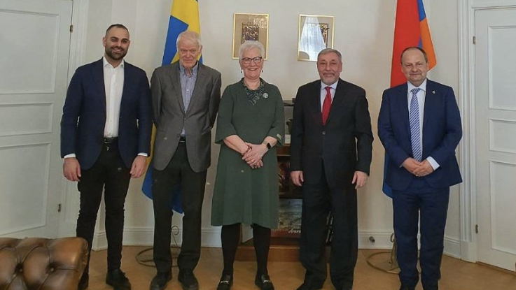 Շվեդիայի խորհրդարանի պատգամավորը պարգևատրվել է Մխիթար Գոշի մեդալով