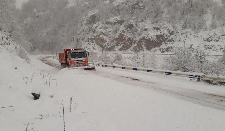 Արցախի որոշ շրջաններում ձյան շերտի բարձրությունը հասնում է 1,20սմ-ի