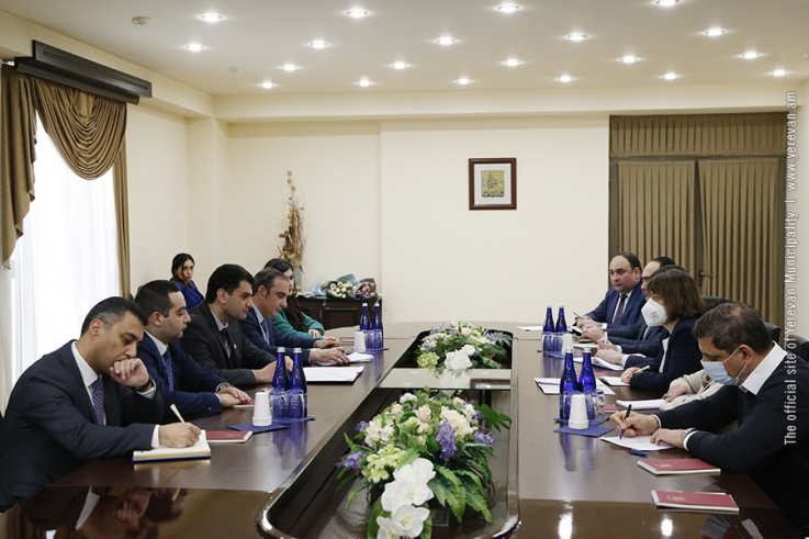 Հրաչյա Սարգսյանը և Նաթիա Նացվլիշվիլին քննարկել են ծրագրերին առնչվող հարցեր