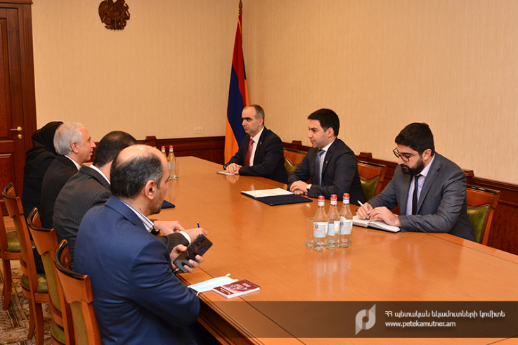 ՊԵԿ նախագահը և Իրանի դեսպանը քննարկել են մաքսային ոլորտում երկկողմ հետաքրքրություն ներկայացնող հարցեր