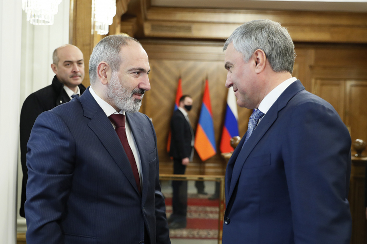 Մտքեր են փոխանակվել հայ-ռուսական միջխորհրդարանական համագործակցության շուրջ. Նիկոլ Փաշինյանը այցելել է ՌԴ Պետդումա (տեսանյութ)