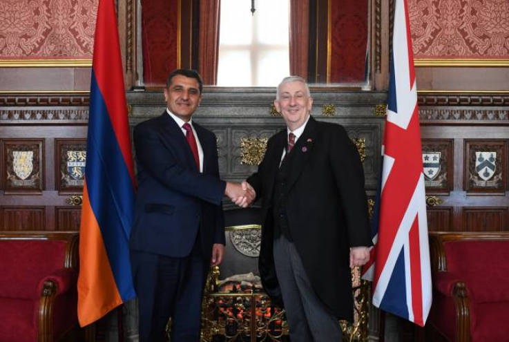 Դեսպան Ներսեսյանը Համայնքների պալատի խոսնակին է ներկայացրել ՀՀ արտաքին քաղաքականության առաջնահերթությունները