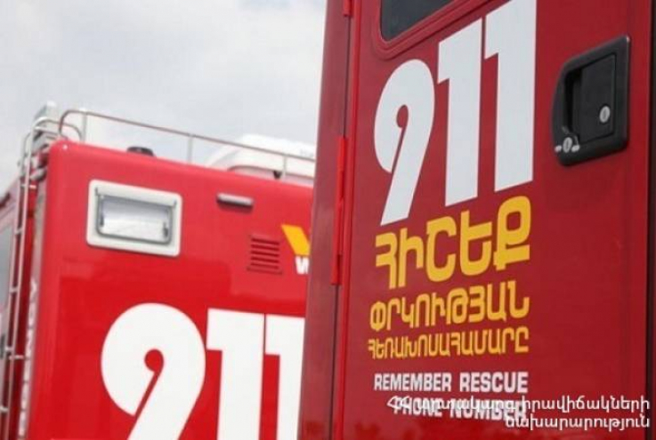 Փրկարարները բացել են երթևեկությունը Պարզ լճի ճանապարհին. ընկած ծառը դուրս է բերվել