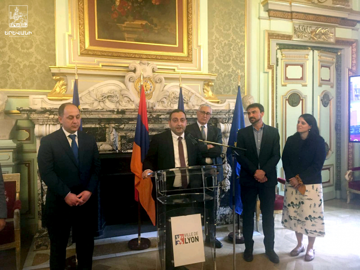 Երևան-Լիոն գործակցությունը զարգացման մեծ ներուժ ունի. փոխքաղաքապետի գլխավորած պատվիրակությունը Լիոնում էր