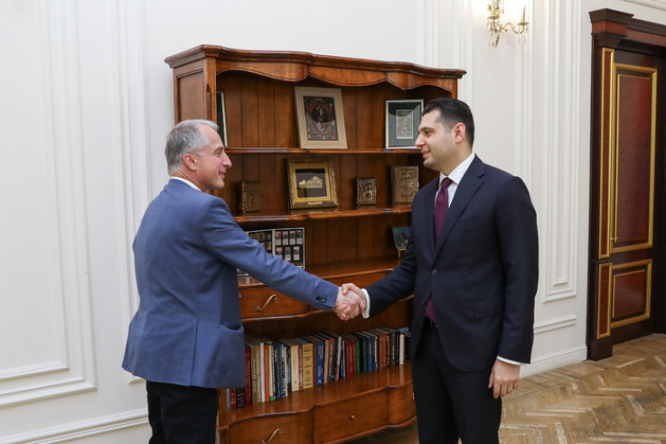 Փոխվարչապետ Մաթևոսյանը և Ստեֆան Մալերիուսը քննարկել են երկուստեք հետաքրքրություն ներկայացնող ծրագրեր
