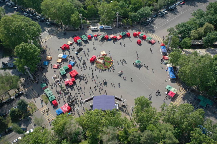 Ֆրանսիայի հրապարակը՝ 16։05-ի դրությամբ
