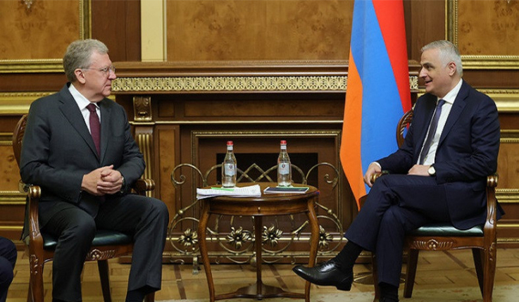 Մհեր Գրիգորյանը և Ալեքսեյ Կուդրինը քննարկել են հայ-ռուսական հարաբերությունների օրակարգային հարցեր