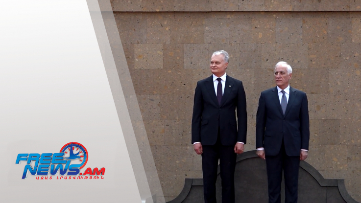Համոզված եմ, որ ձեր այցը նոր շունչ կհաղորդի մեր հարաբերություններին. Վահագն Խաչատուրյանը՝ Լիտվայի նախագահին (տեսանյութ)