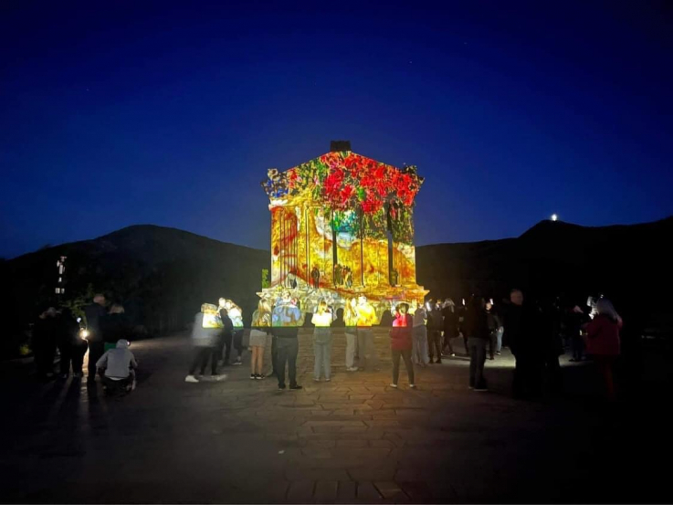 «Գառնի» պատմամշակութային արգելոց-թանգարանում իրականացվել է «Գույն և երաժշտություն» լուսաձայնային ինստալյացիա-ցուցադրությունը